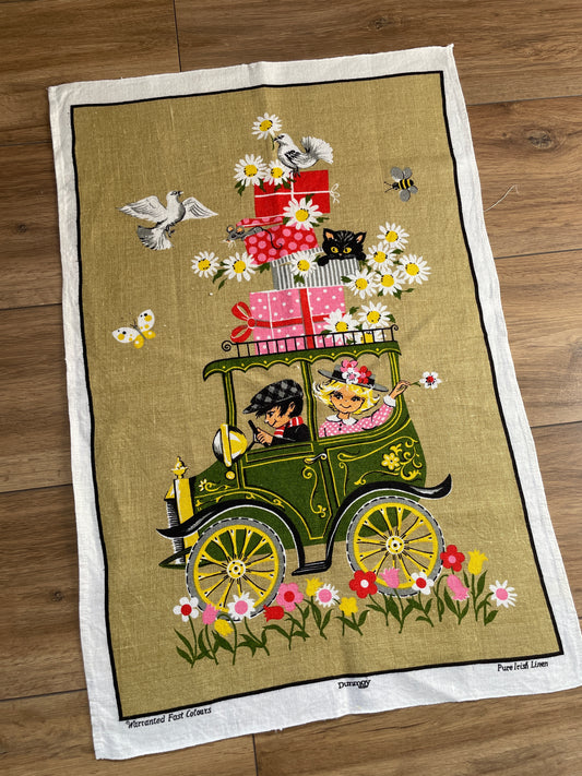 Tea Towel Kit - Just Married!