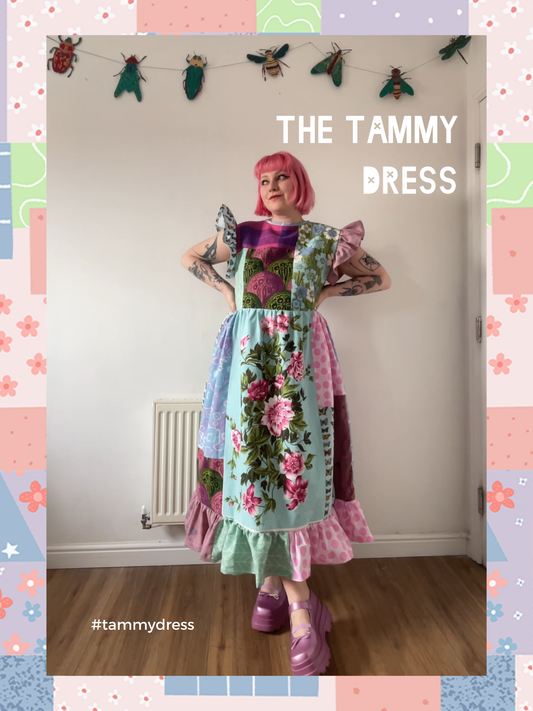 Tammy Dress Pattern PDF - Sizes XS-5XL
