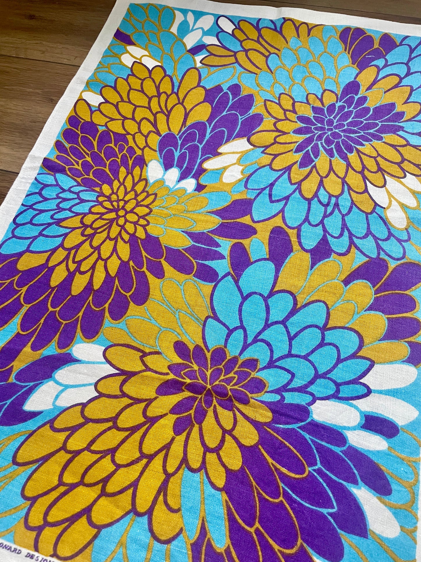 Tea Towel Kit - Golden Petals