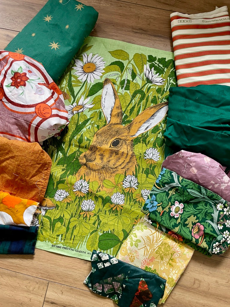 Tea Towel Custom Garment - A Quiet Meadow