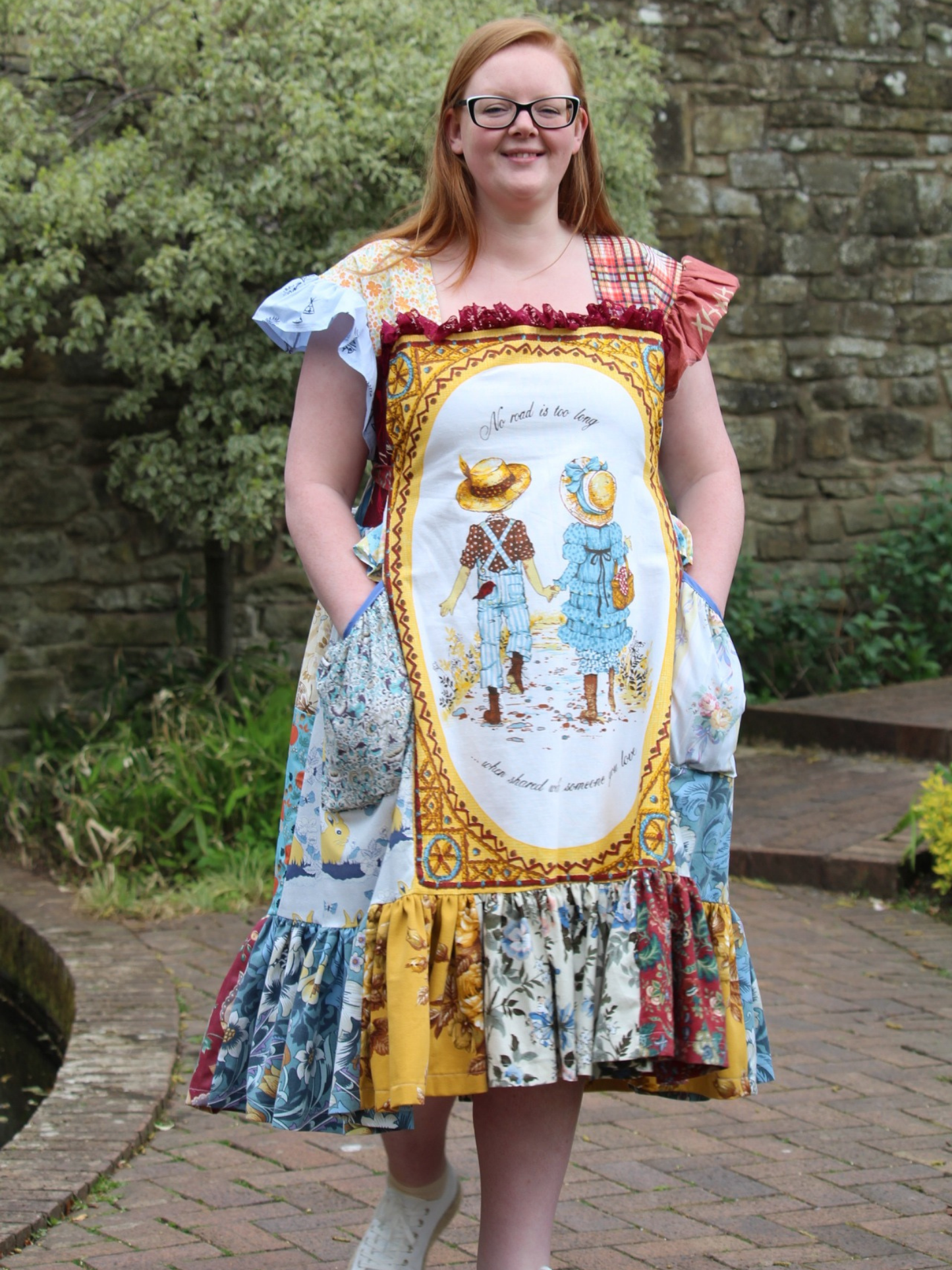 Polly Tea Dress Pattern PDF - Sizes XS-5XL