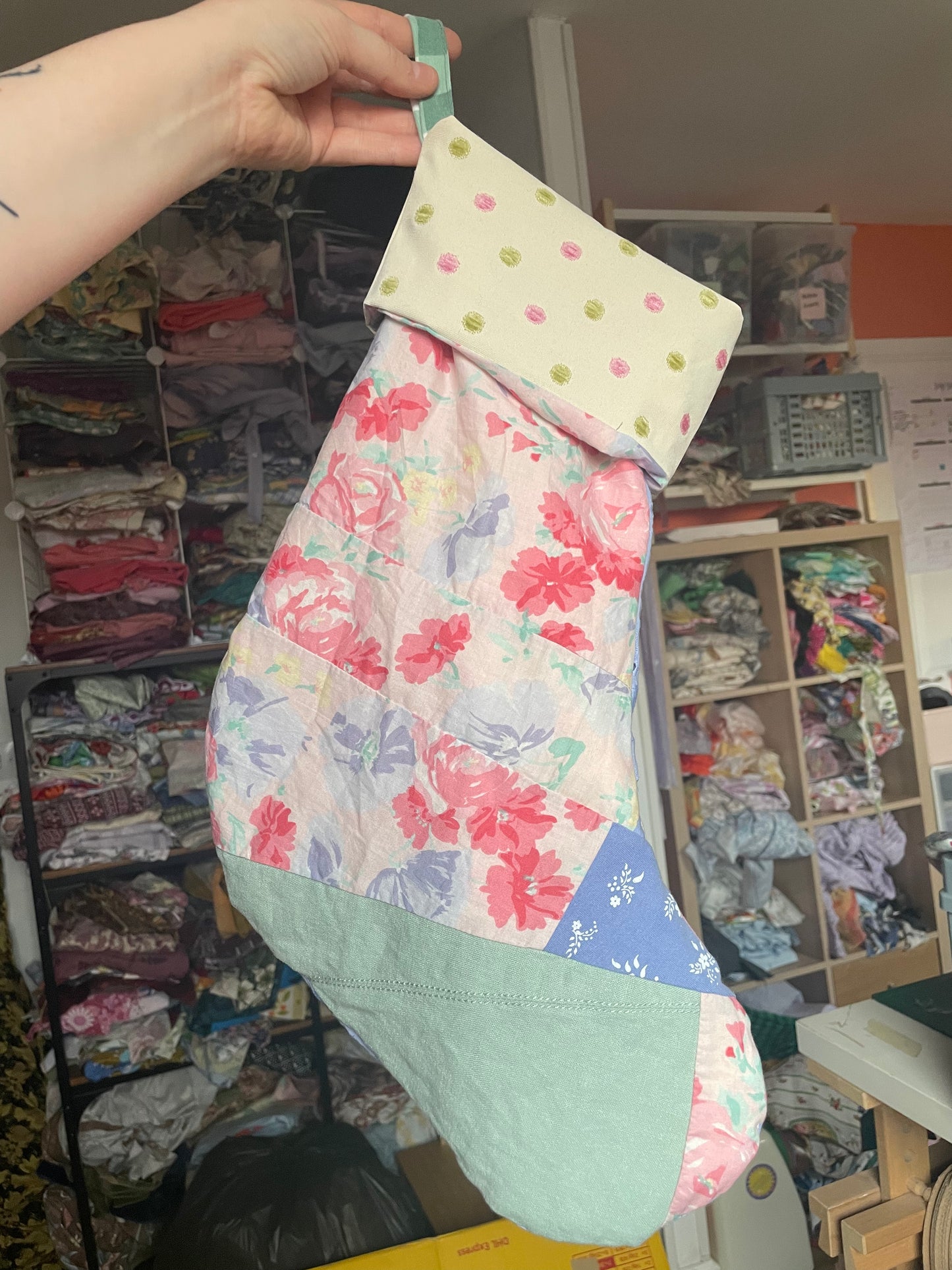 Reversible Christmas Stocking