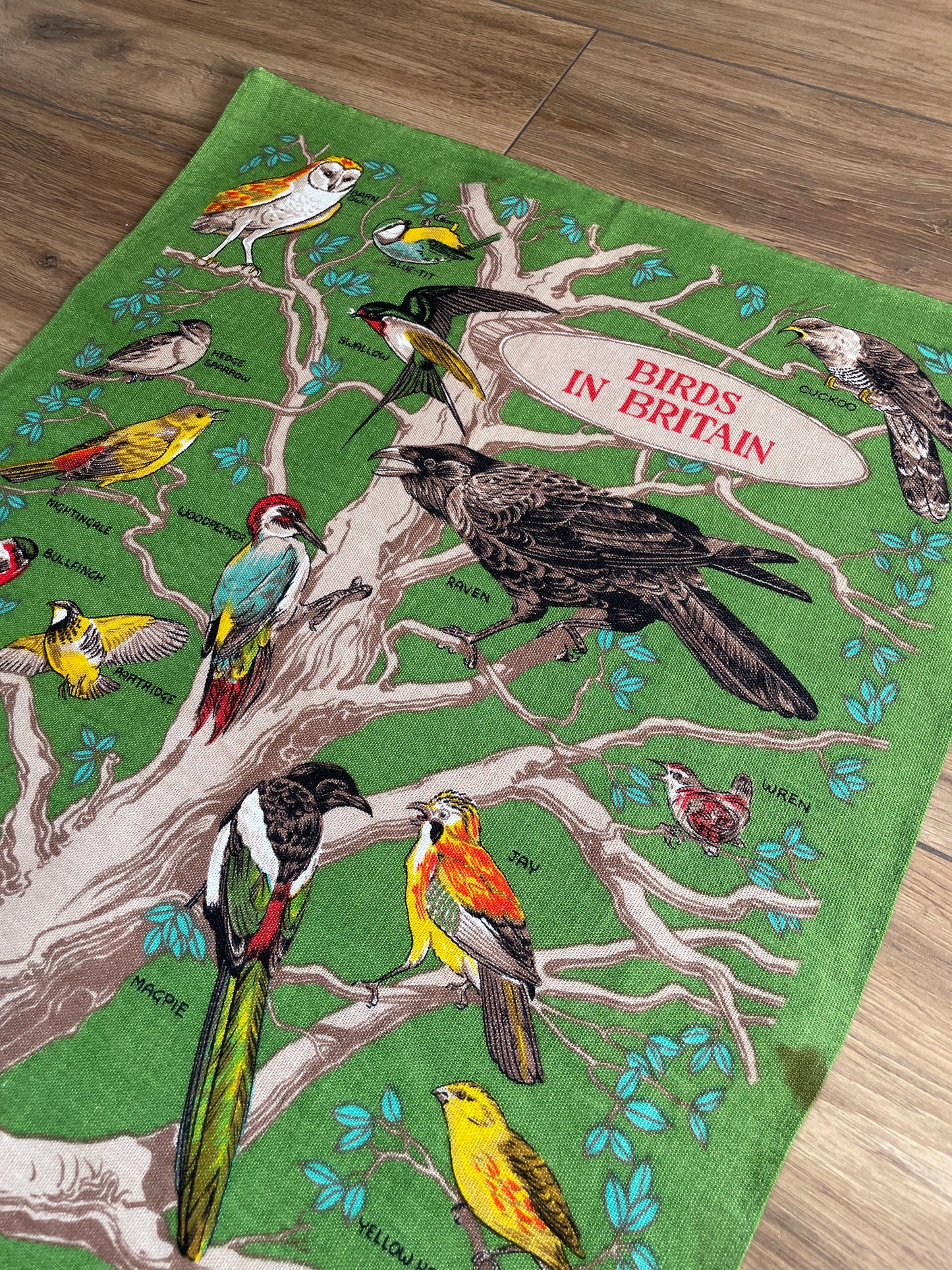 Tea Towel Kit - British Birds