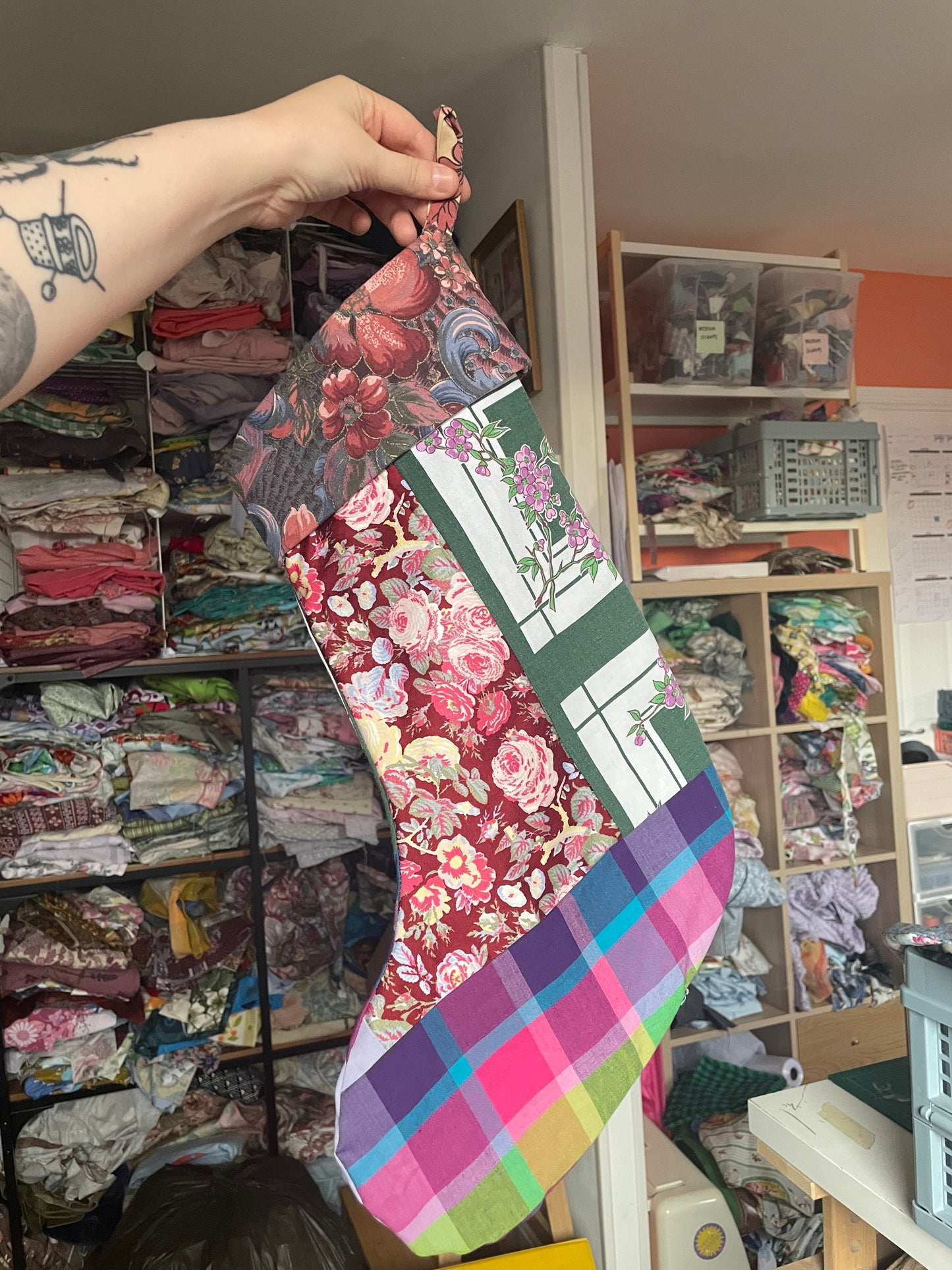 Reversible Christmas Stocking