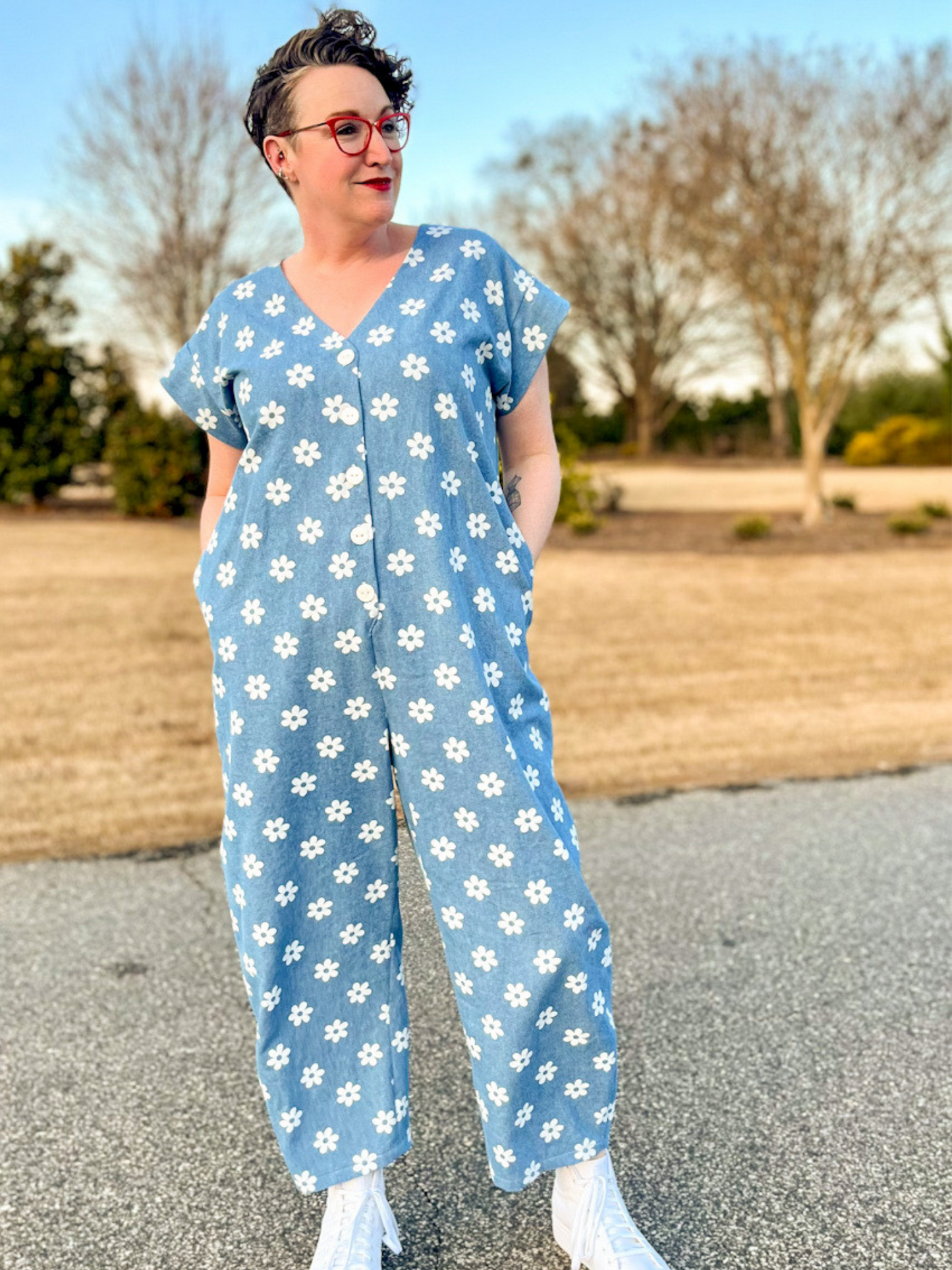 The Beryl Jumpsuit Pattern PDF - Sizes XS-5XL