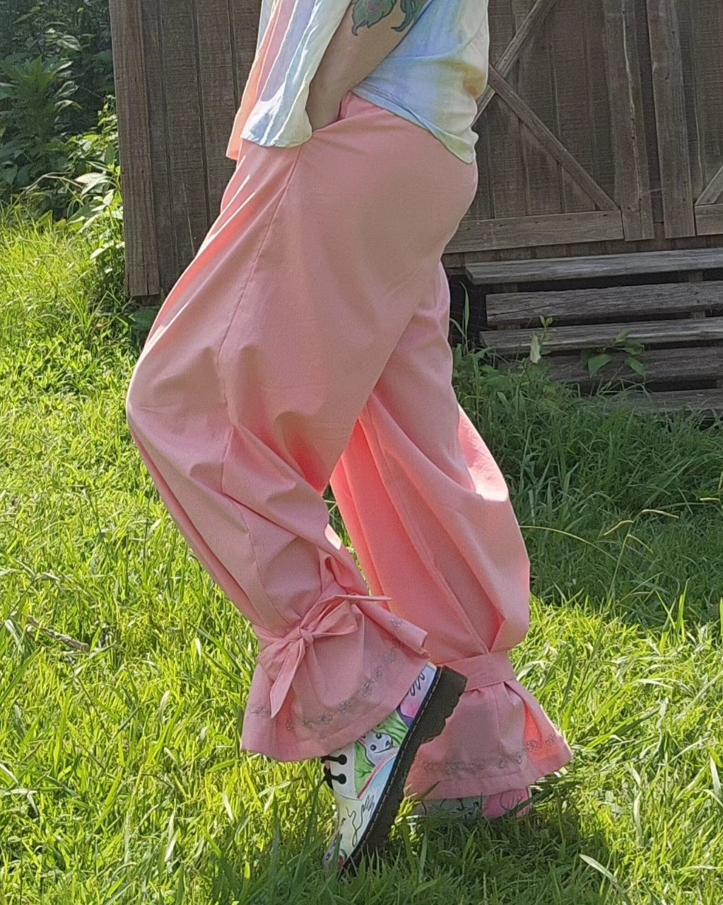 The Bloomer Tie Trousers Pattern PDF - Sizes XS-5XL