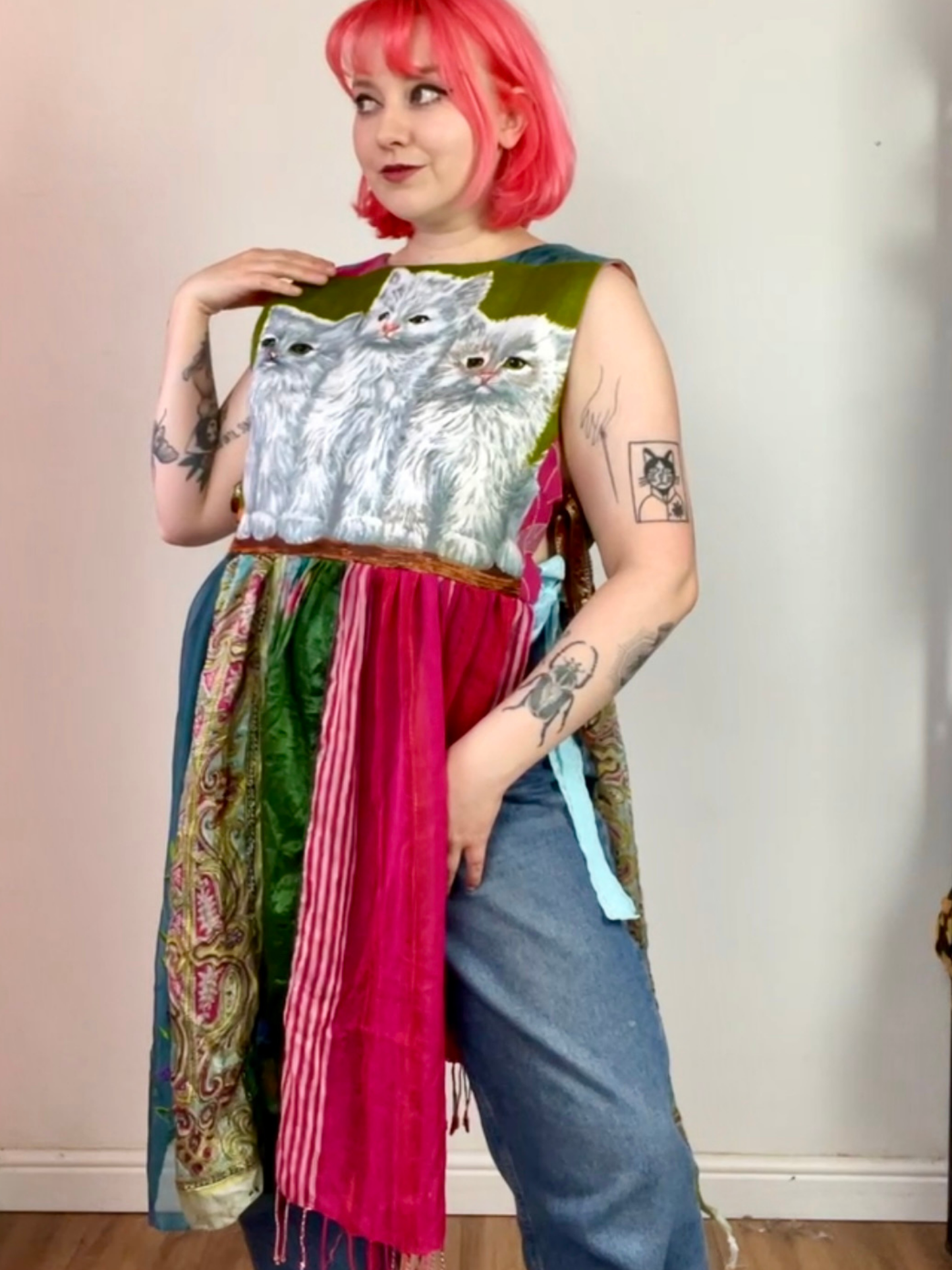 The Kitty Apron Dress Pattern PDF - Sizes XS-5XL