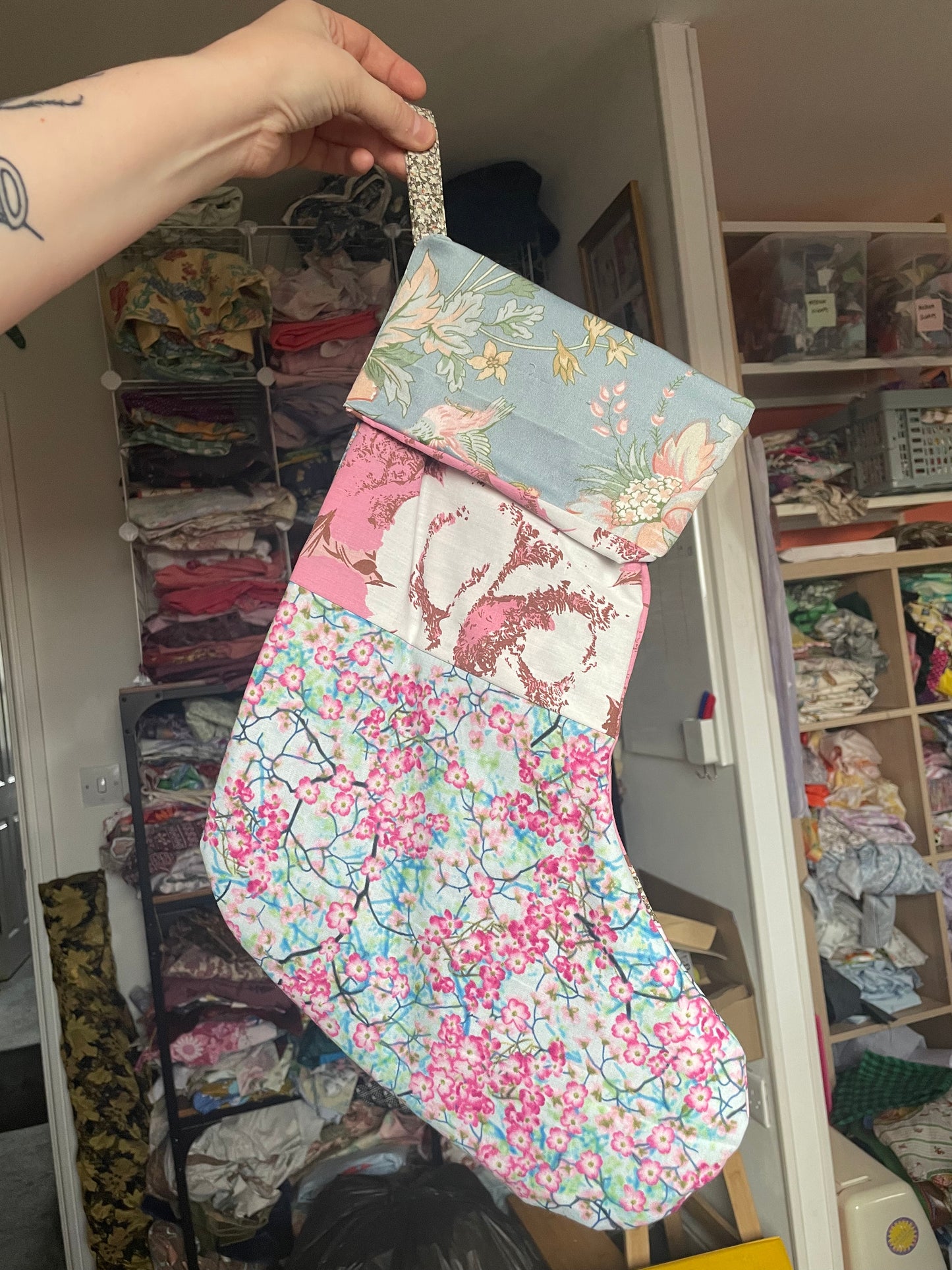 Reversible Christmas Stocking