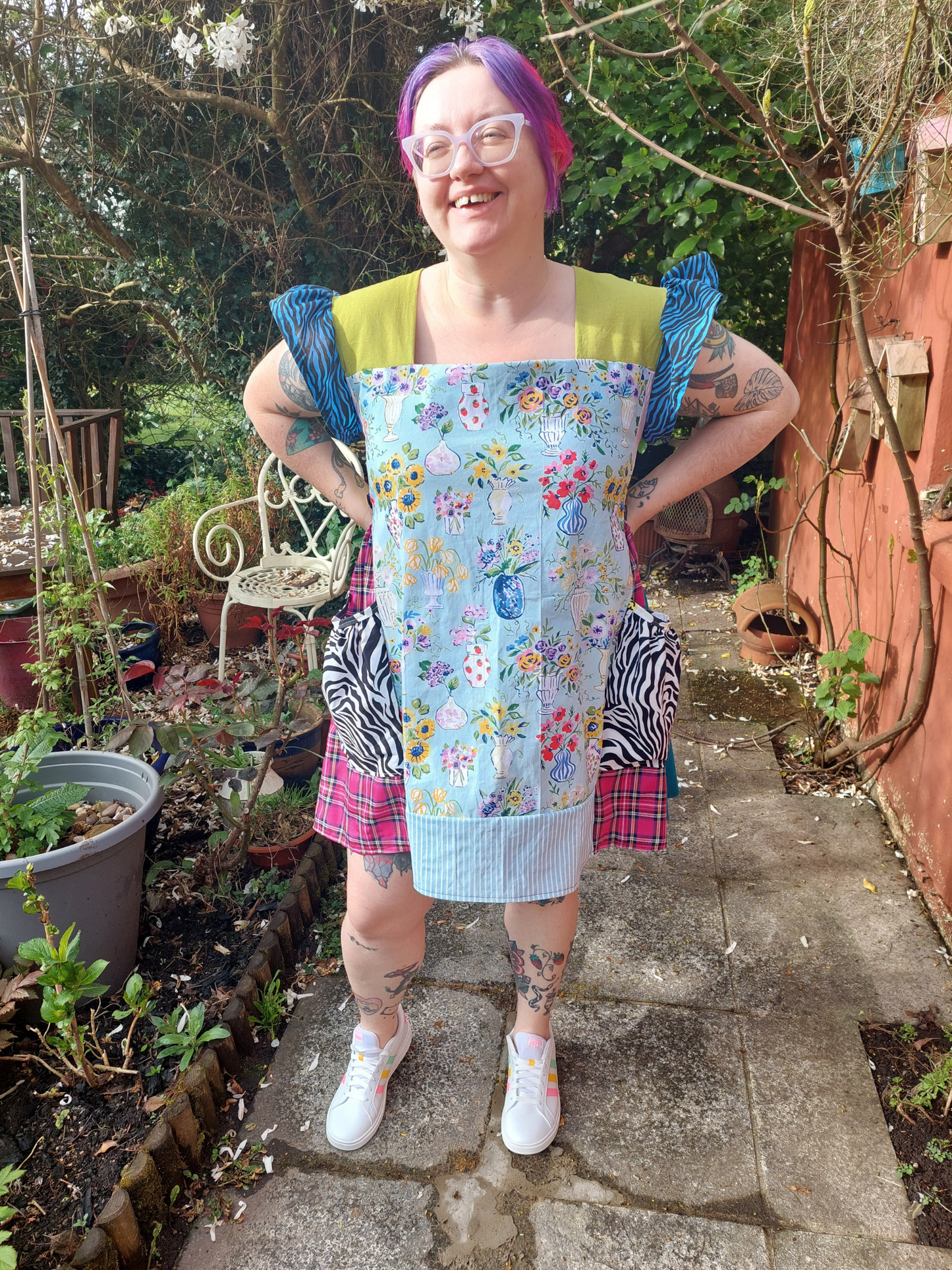 Polly Tea Dress Pattern PDF - Sizes XS-5XL