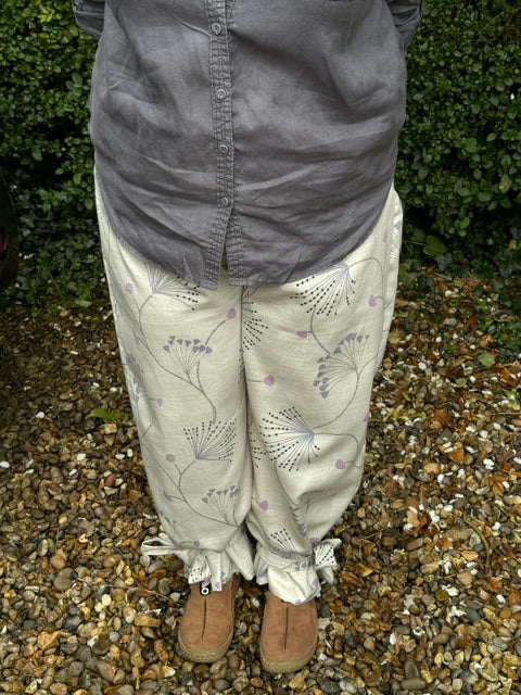 The Bloomer Tie Trousers Pattern PDF - Sizes XS-5XL