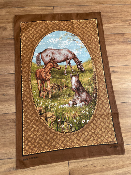 Tea Towel Kit - Horsing Around
