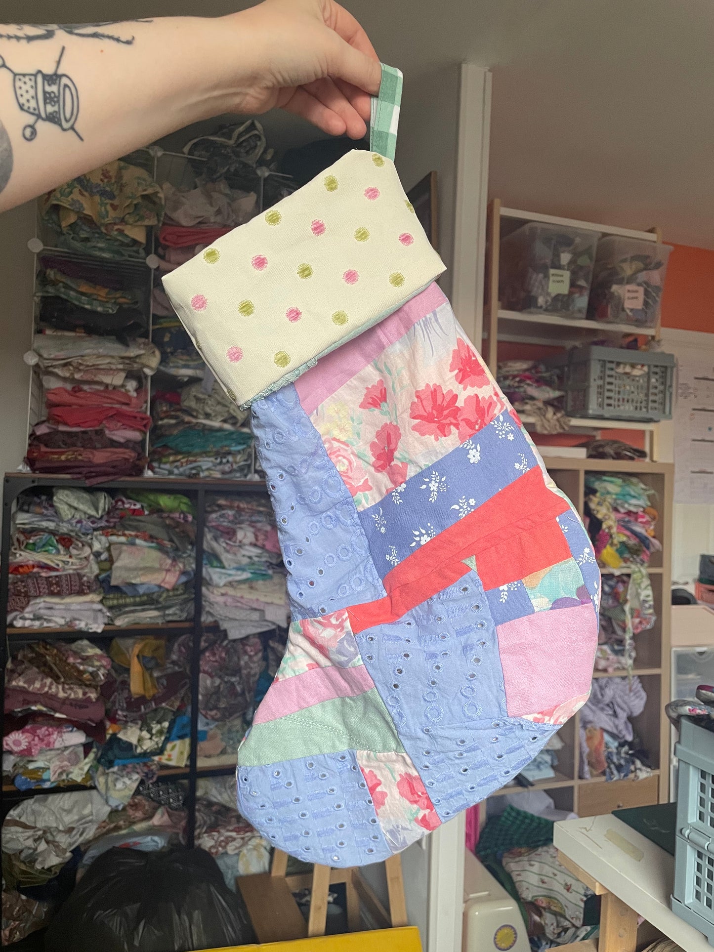 Reversible Christmas Stocking