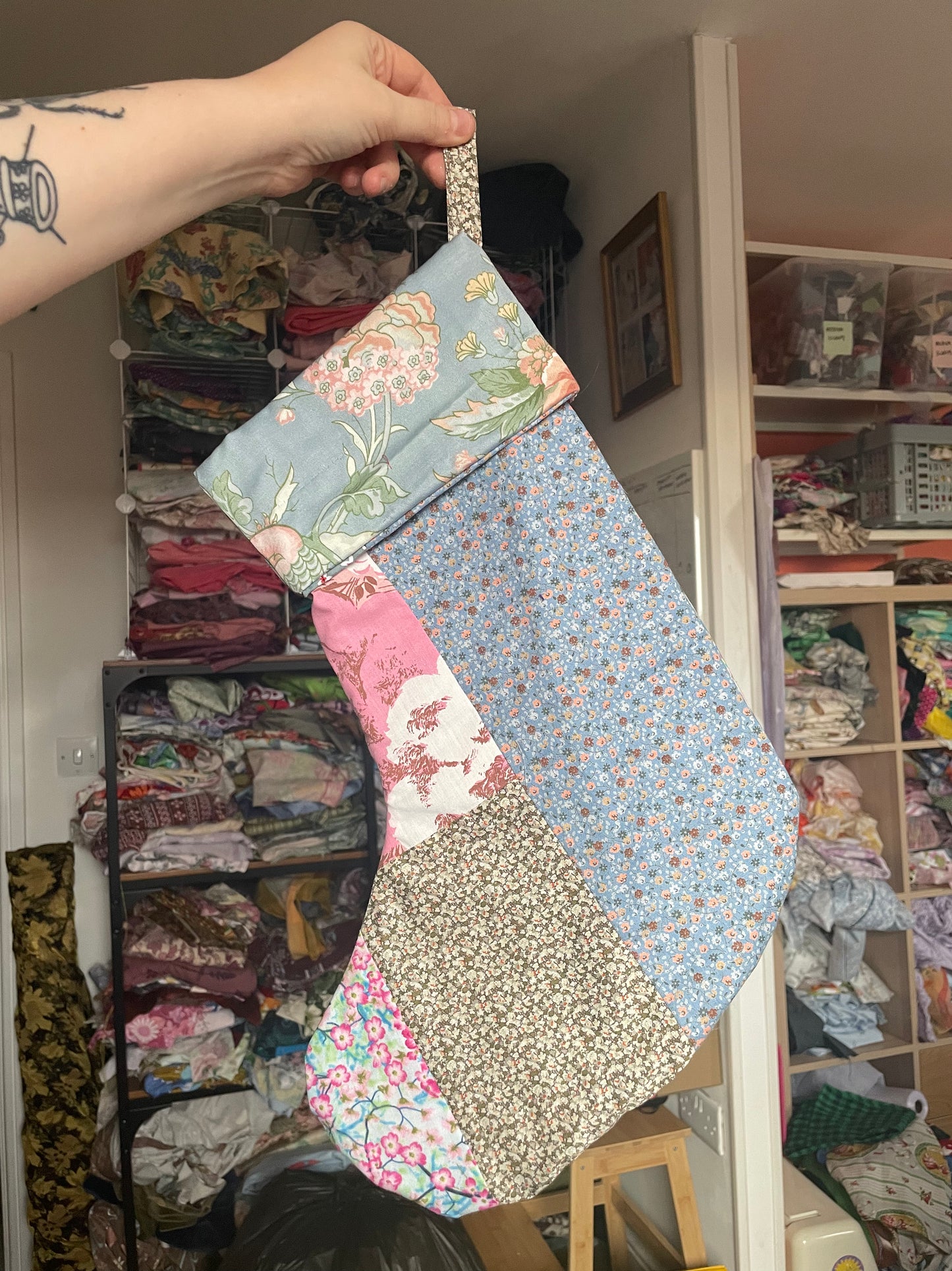 Reversible Christmas Stocking