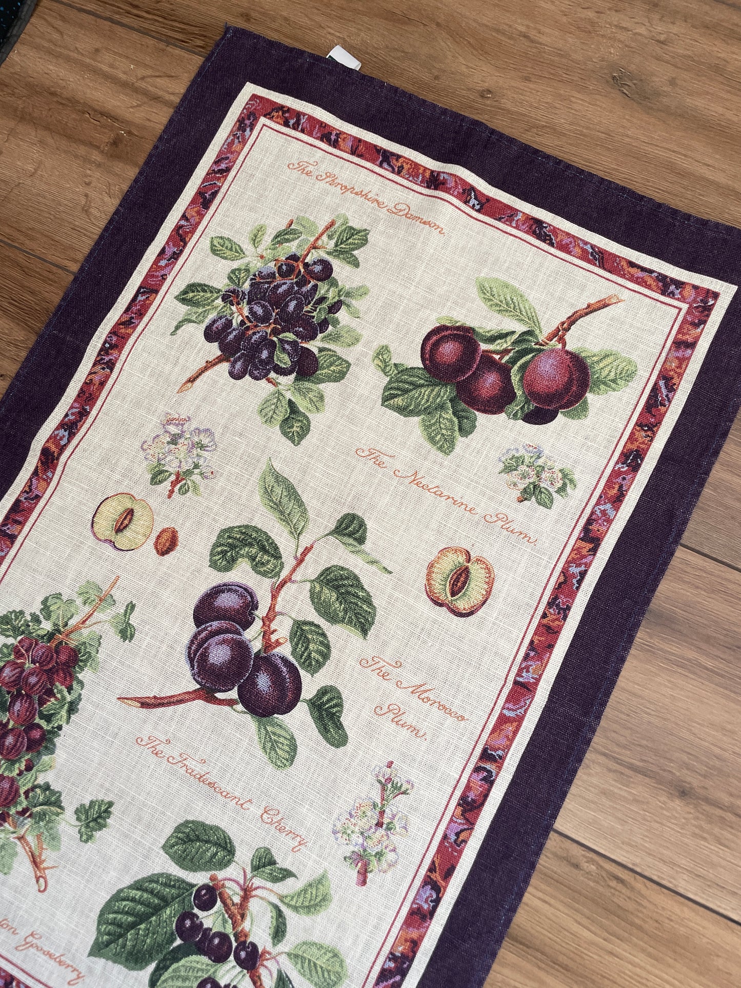 Tea Towel Kit - Plumpy Plum