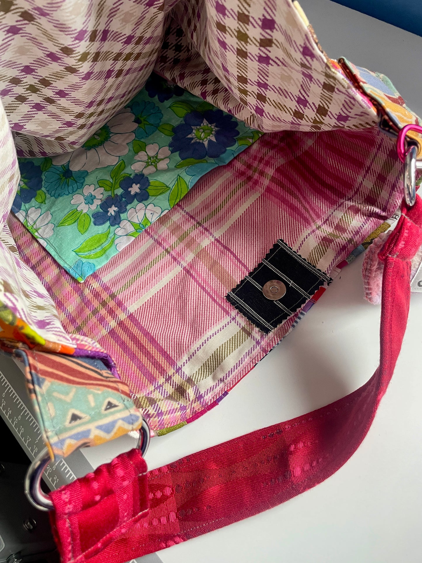 Scrappy Patch Bag - Retro Butterfly