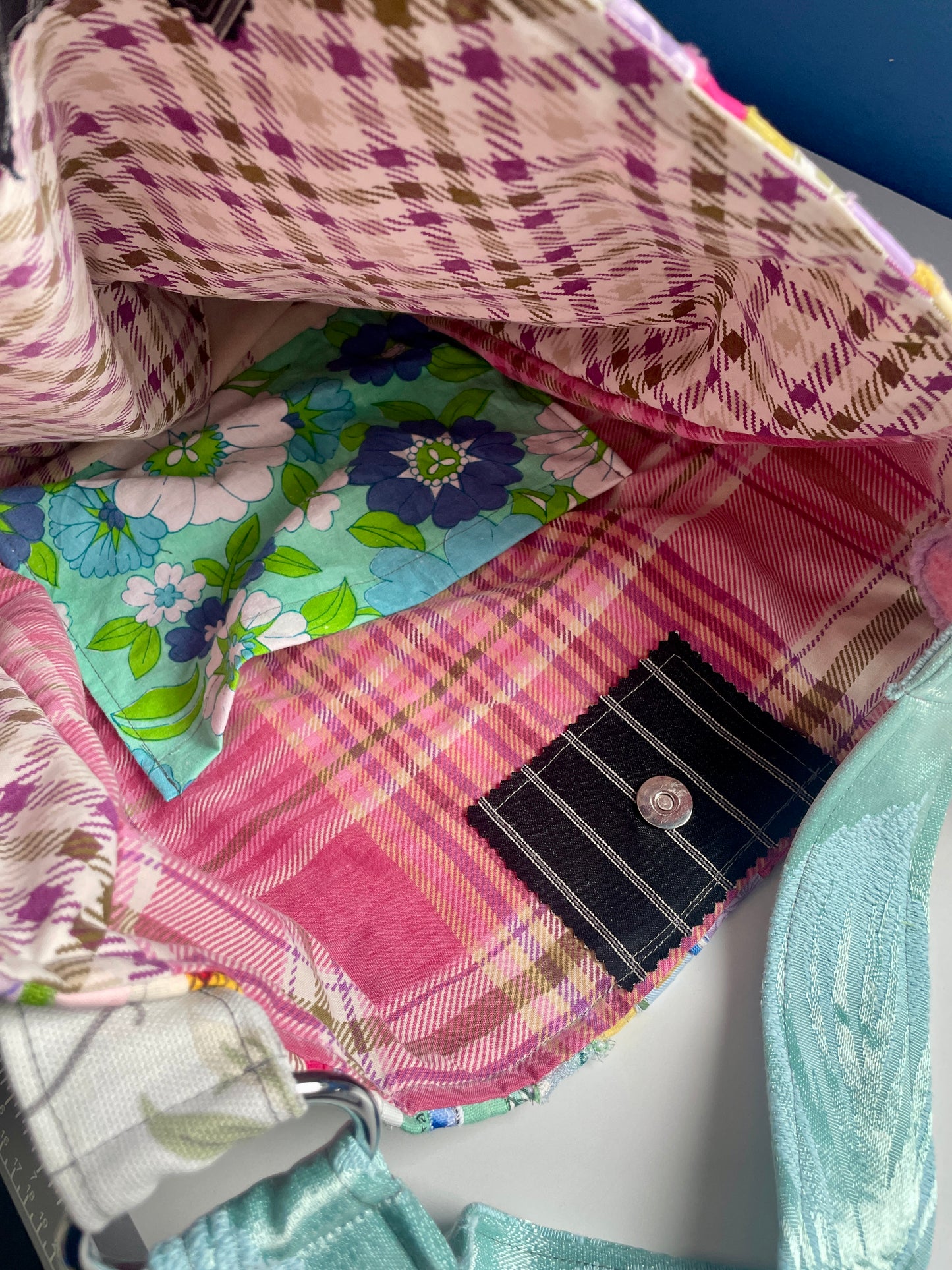 Scrappy Patch Bag -Starry Pastel