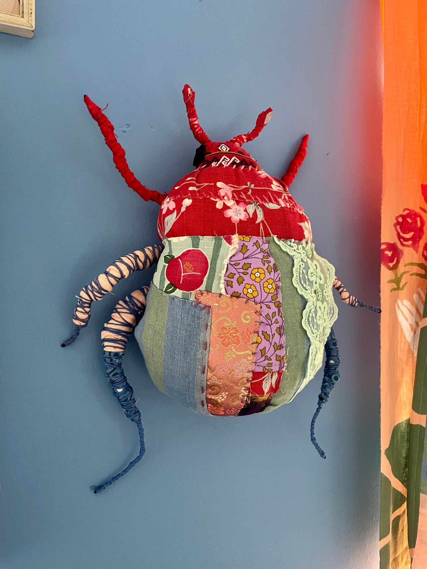 Scrap Buster Fabric Beetle Bug Sewing Kit