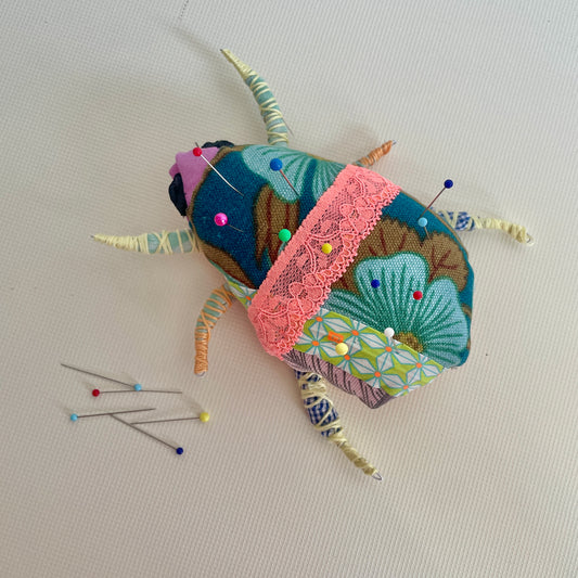 Beetle Pin Cushion Pattern and Instructions ONLY