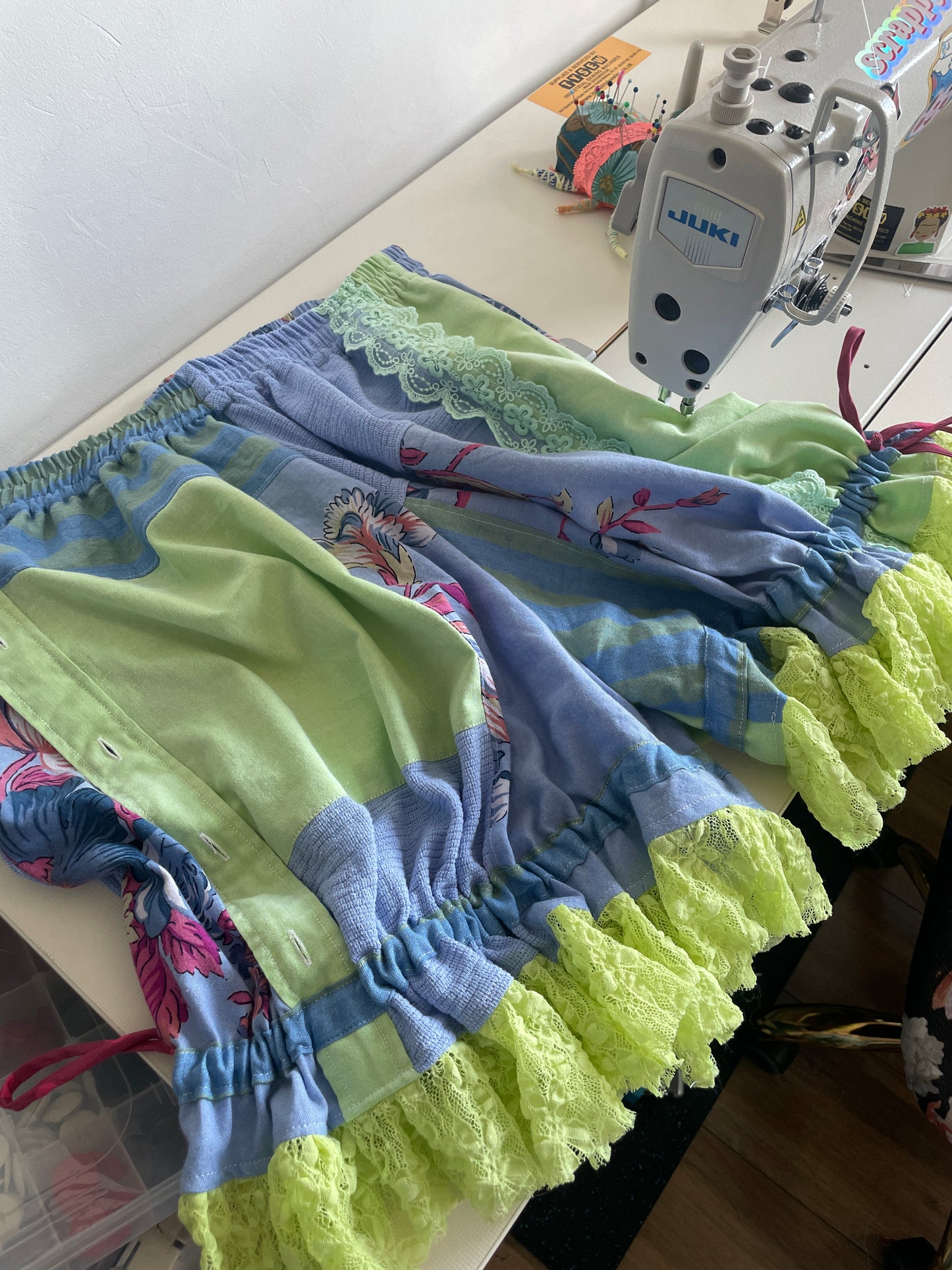 Upcycled Bloomer Shorts - Size Large