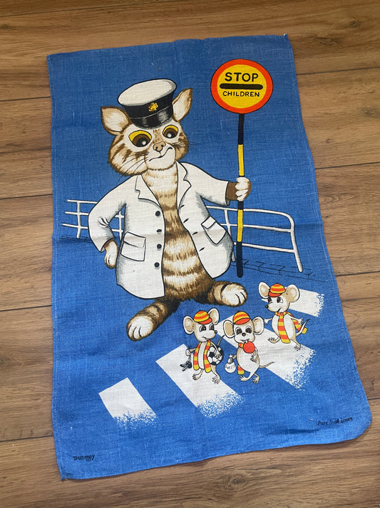 Tea Towel Kit - Lollipop Cat