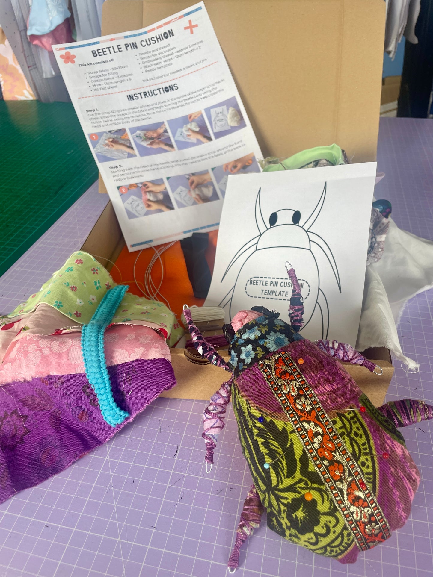 Beetle Pin Cushion Kit