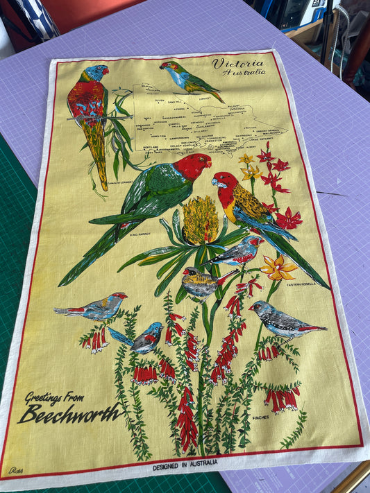 Tea Towel Kit - Beechworth Birds