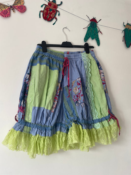 Upcycled Bloomer Shorts -  Size Large