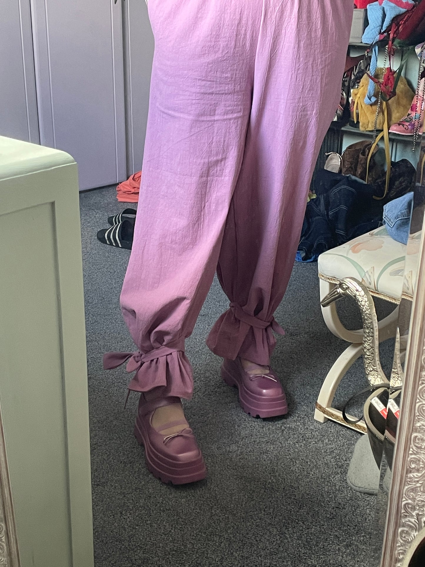 Bloomer Tie Trousers Sample - Size Large