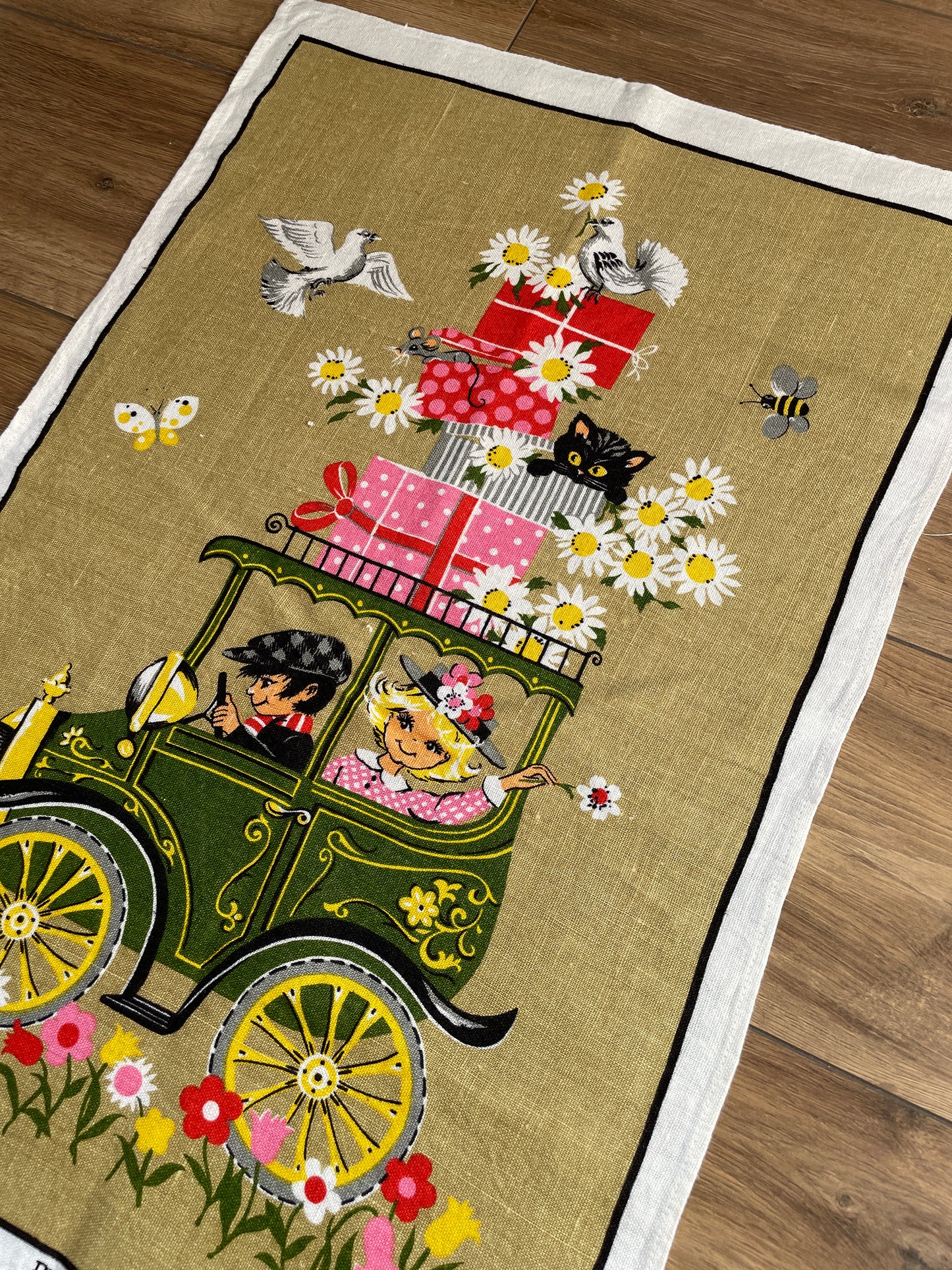 Tea Towel Kit - Just Married!