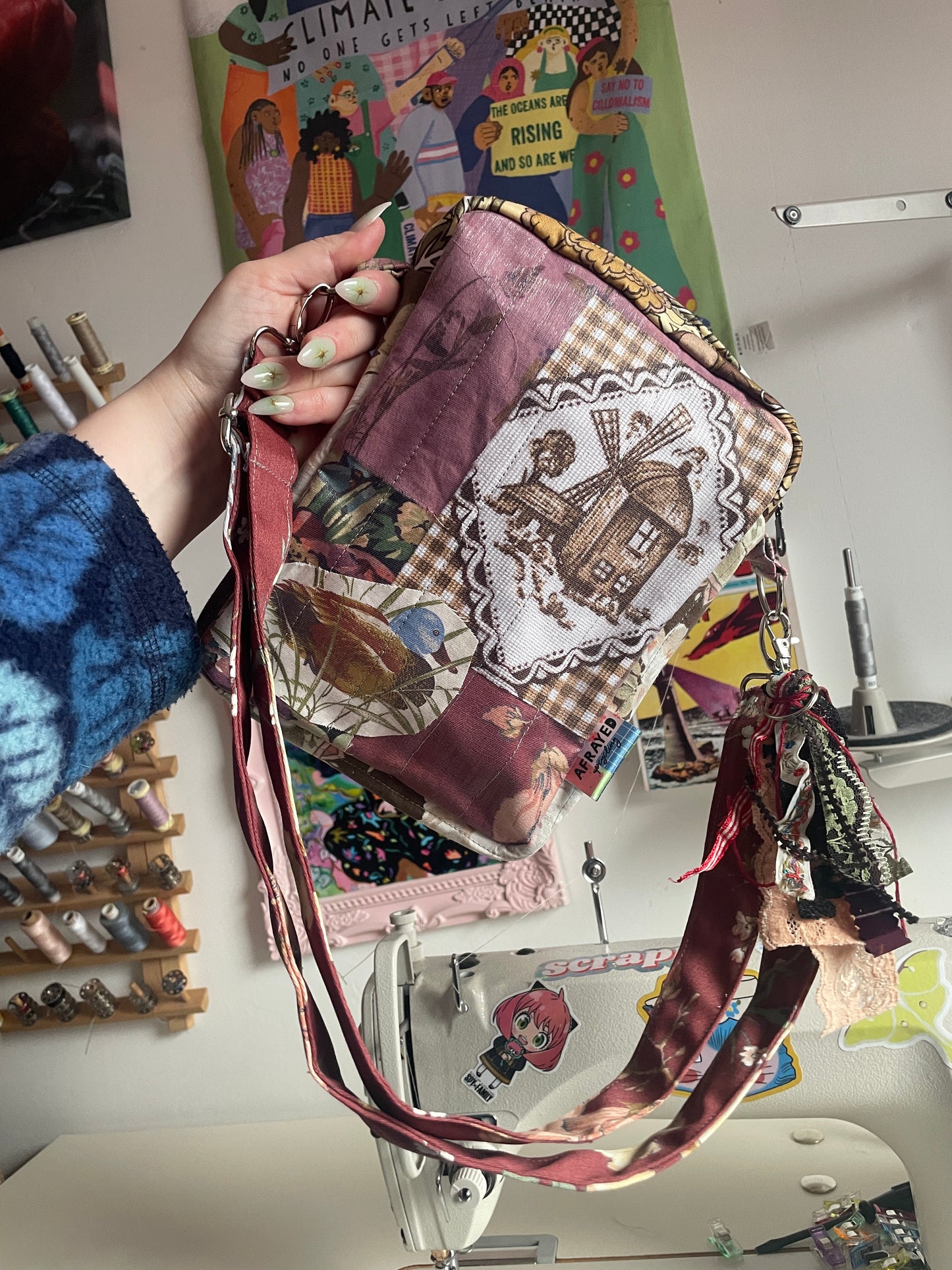 Collage Crossbody Bag Medium