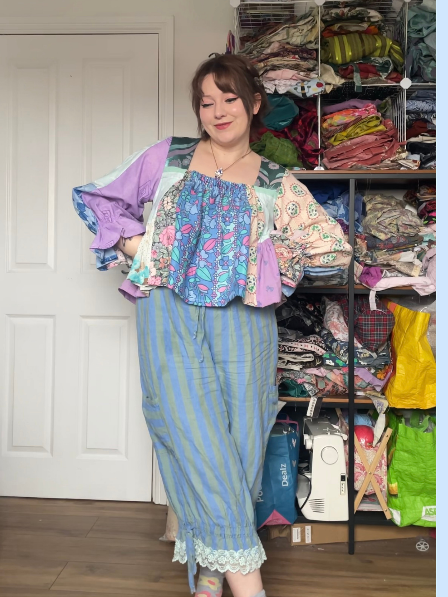 Bluebell Blouse Pattern PDF