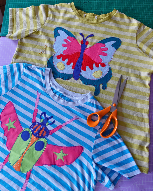 Large Disco Bugs Appliqué Sewing Kit
