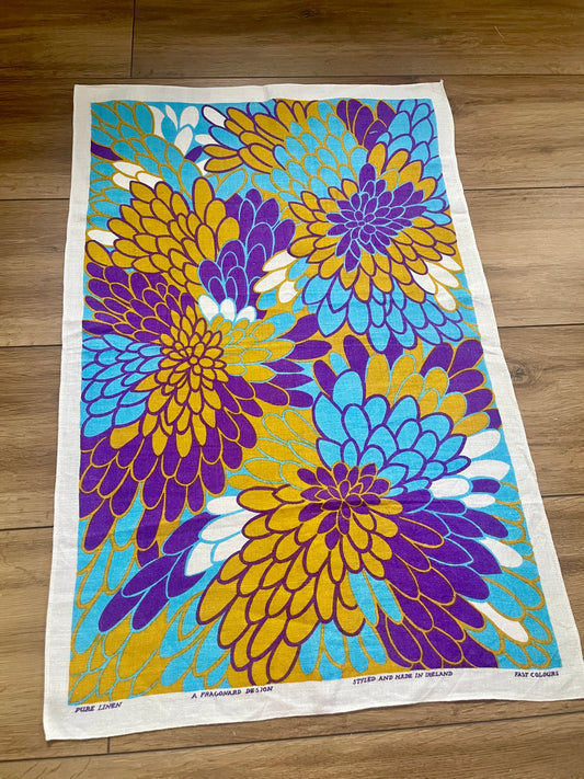 Tea Towel Kit - Golden Petals