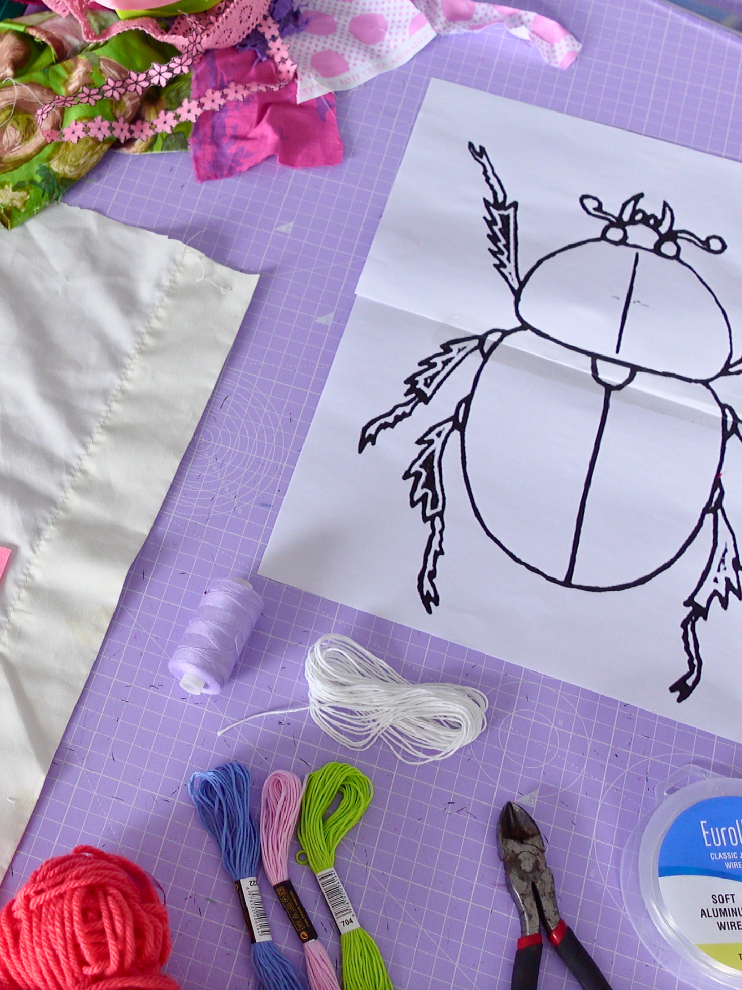 Scrappy Beetle Bug Online Tutorial