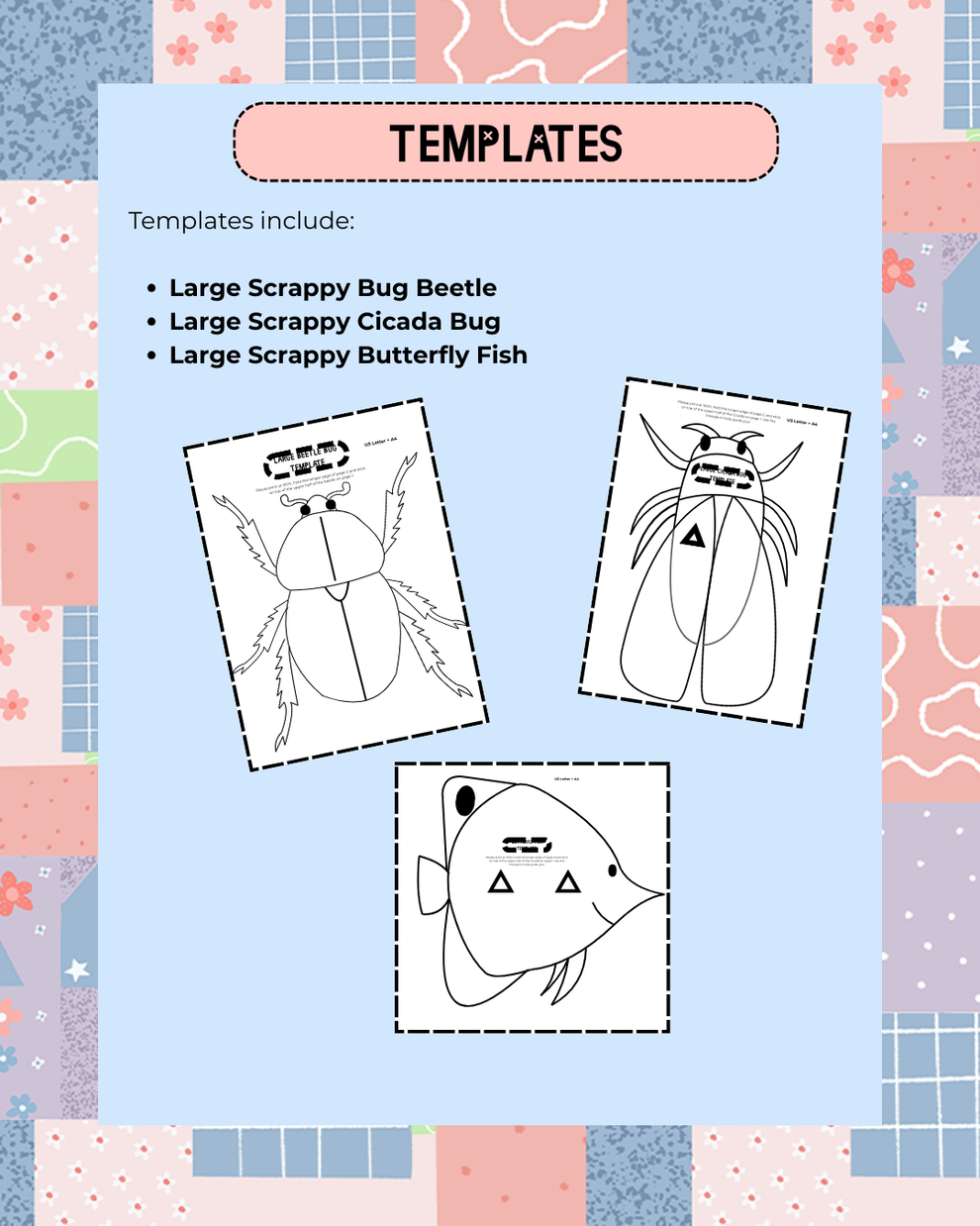 Scrappy Beetle Bug Online Tutorial – AFRAYED Upcycling