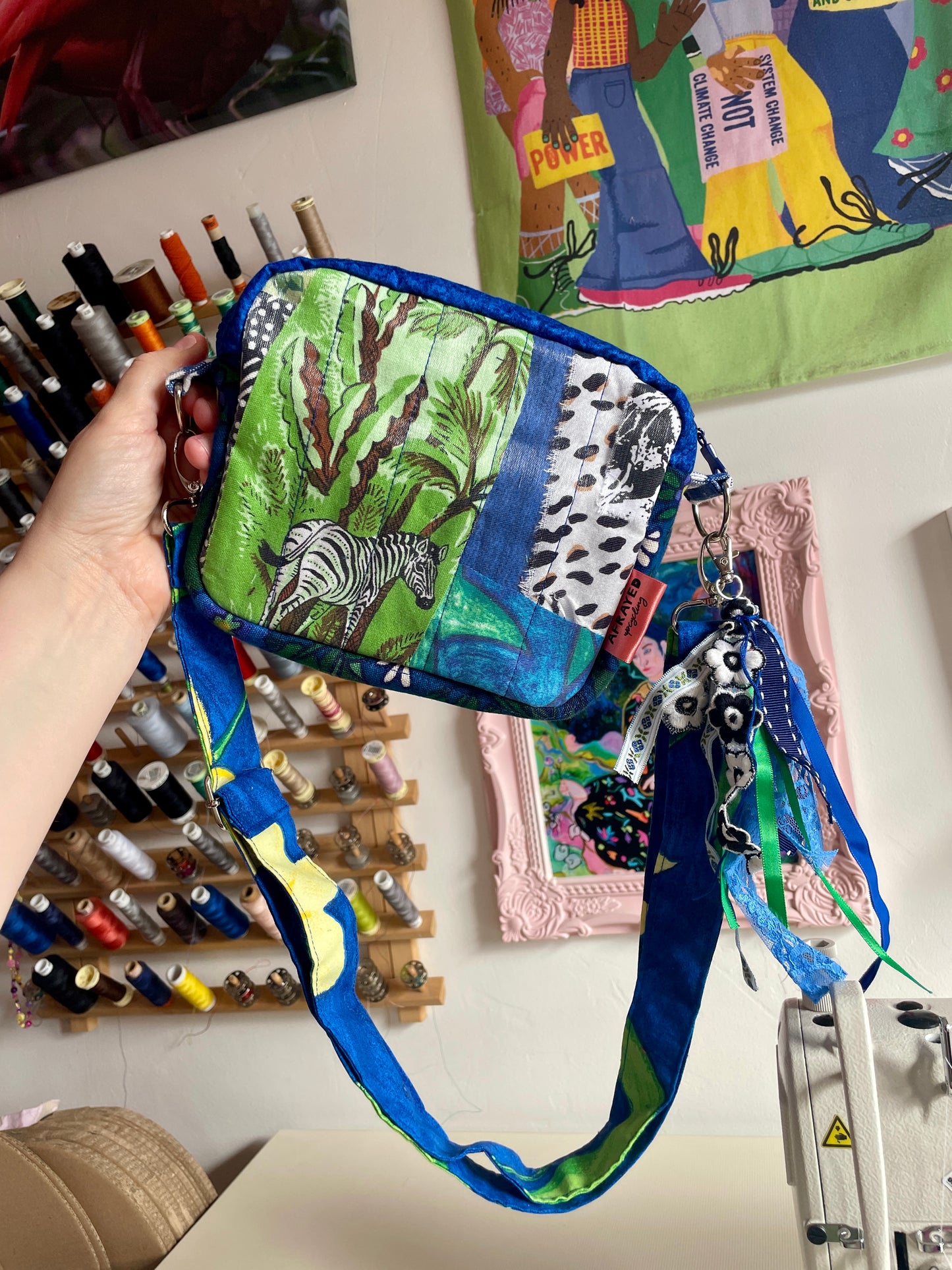 Collage Crossbody Bag