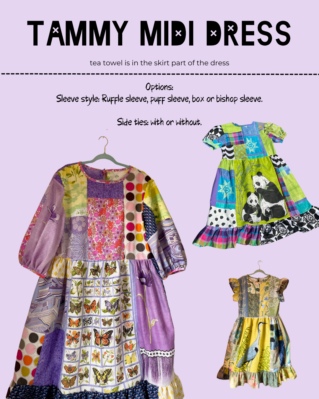 Tea Towel Custom Garment - Mushroom Patch