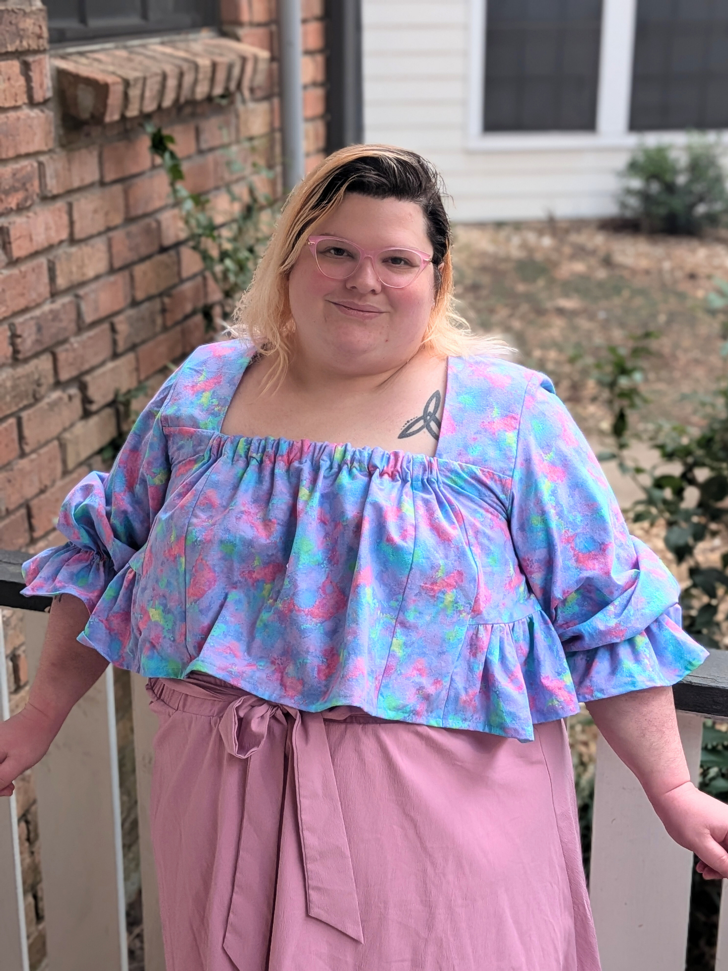 Bluebell Blouse Pattern PDF