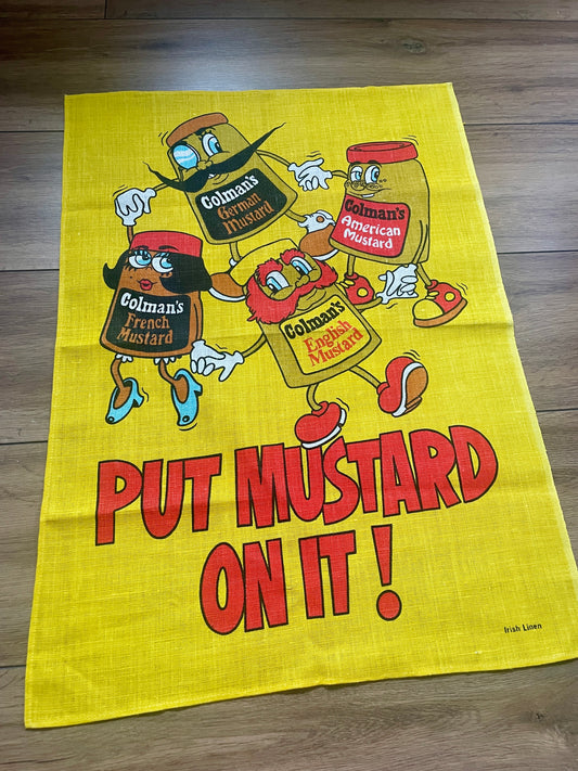 Tea Towel Kit - Put Mustard On It!