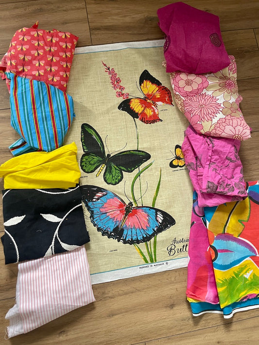 Tea Towel Custom Garment - Free Butterfly