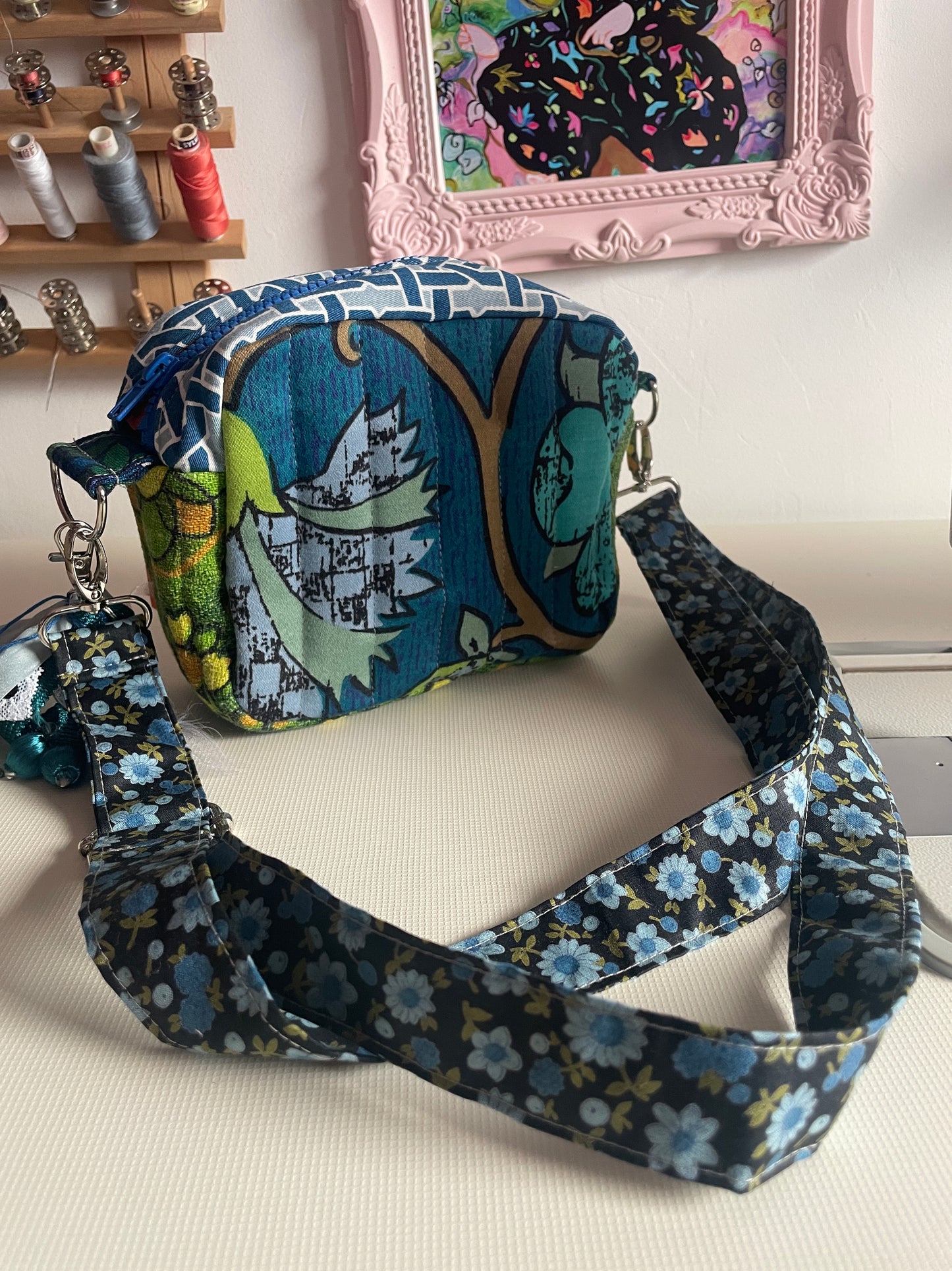 Collage Crossbody Bag