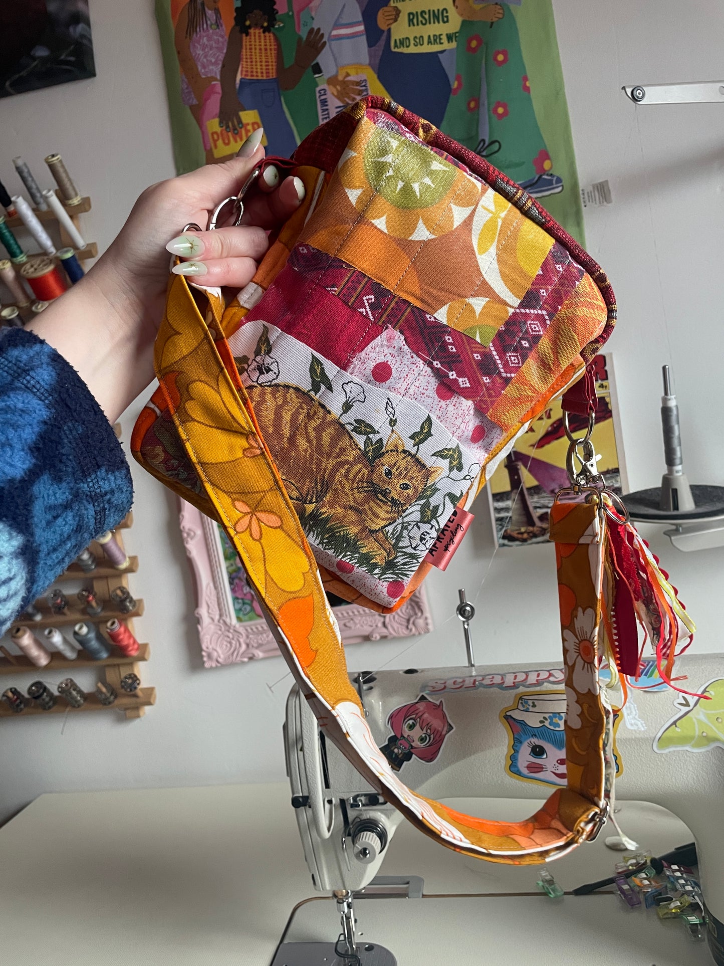 Collage Crossbody Bag Medium