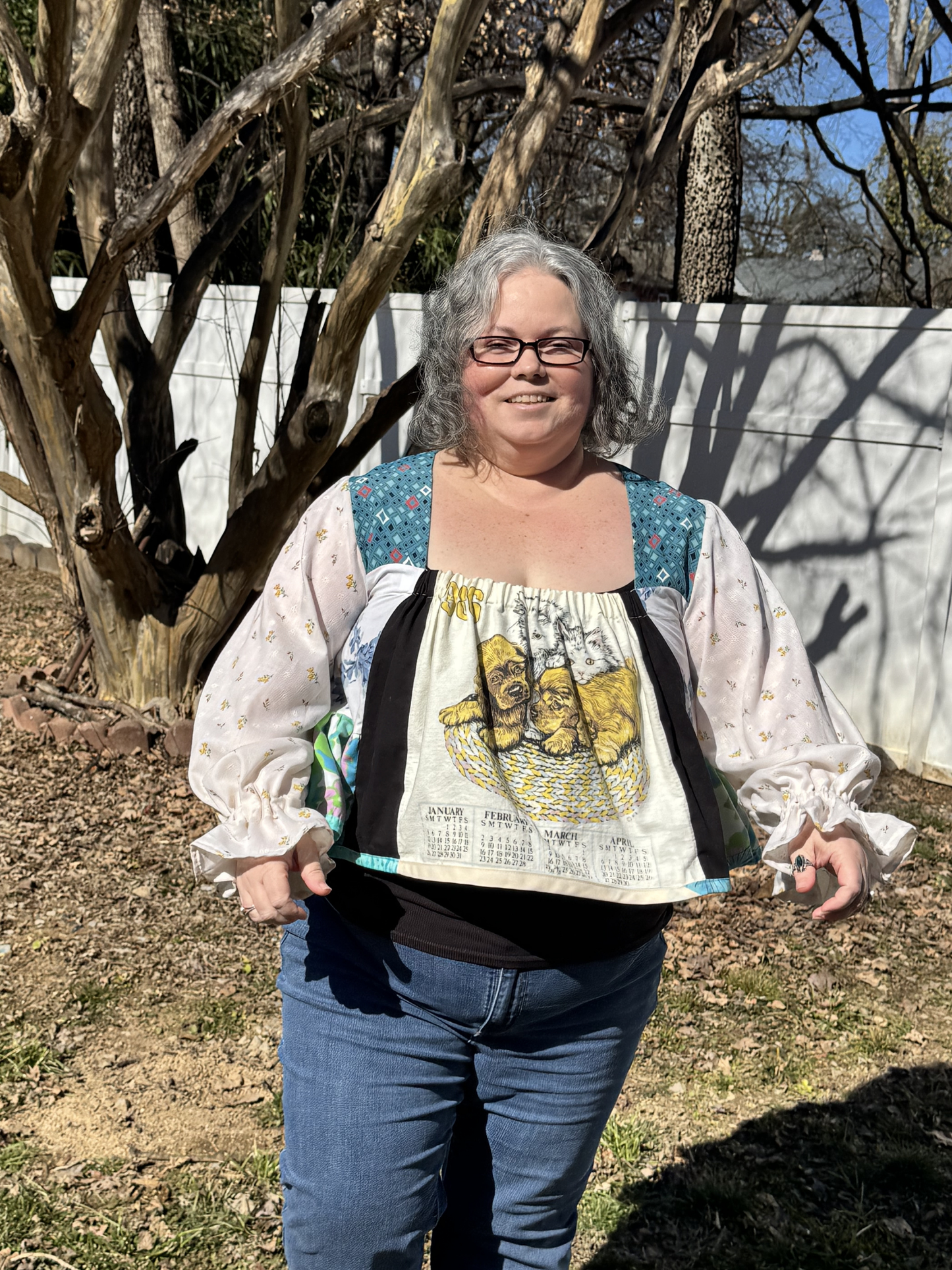 Bluebell Blouse Pattern PDF