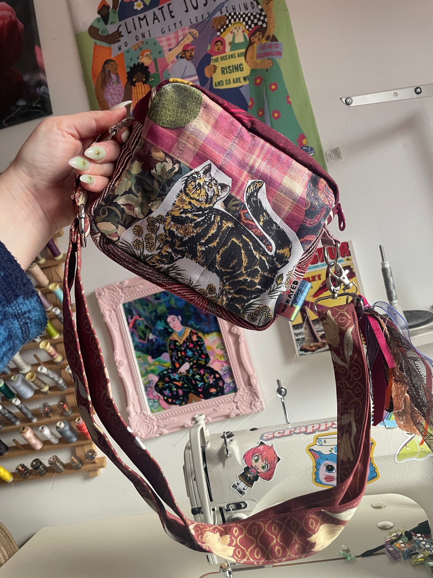 Collage Crossbody Bag