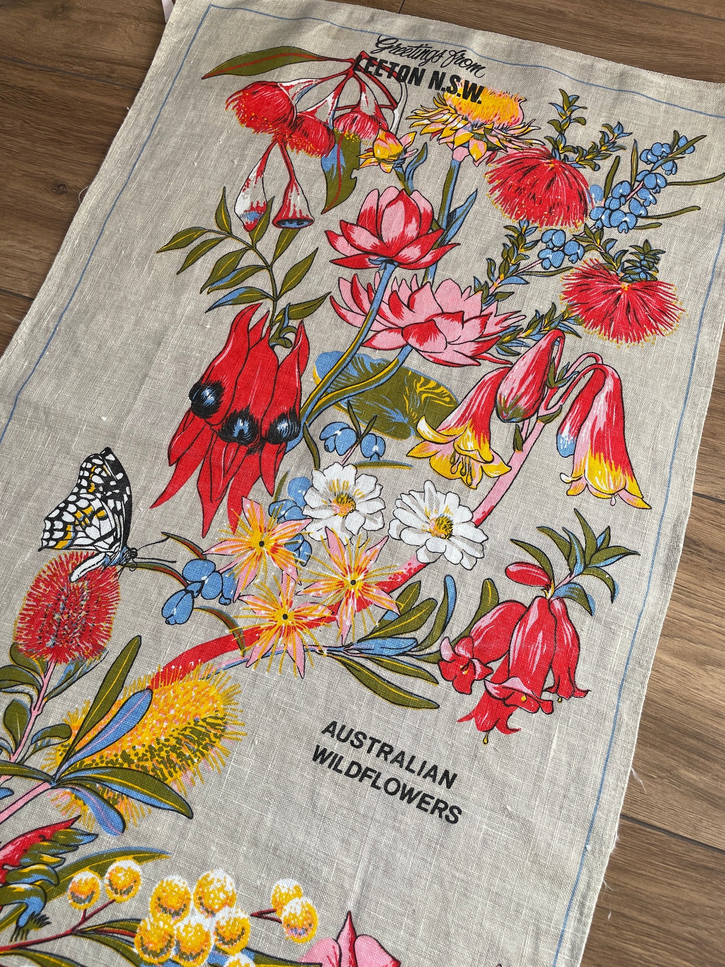 Tea Towel Kit - Aussie Garden