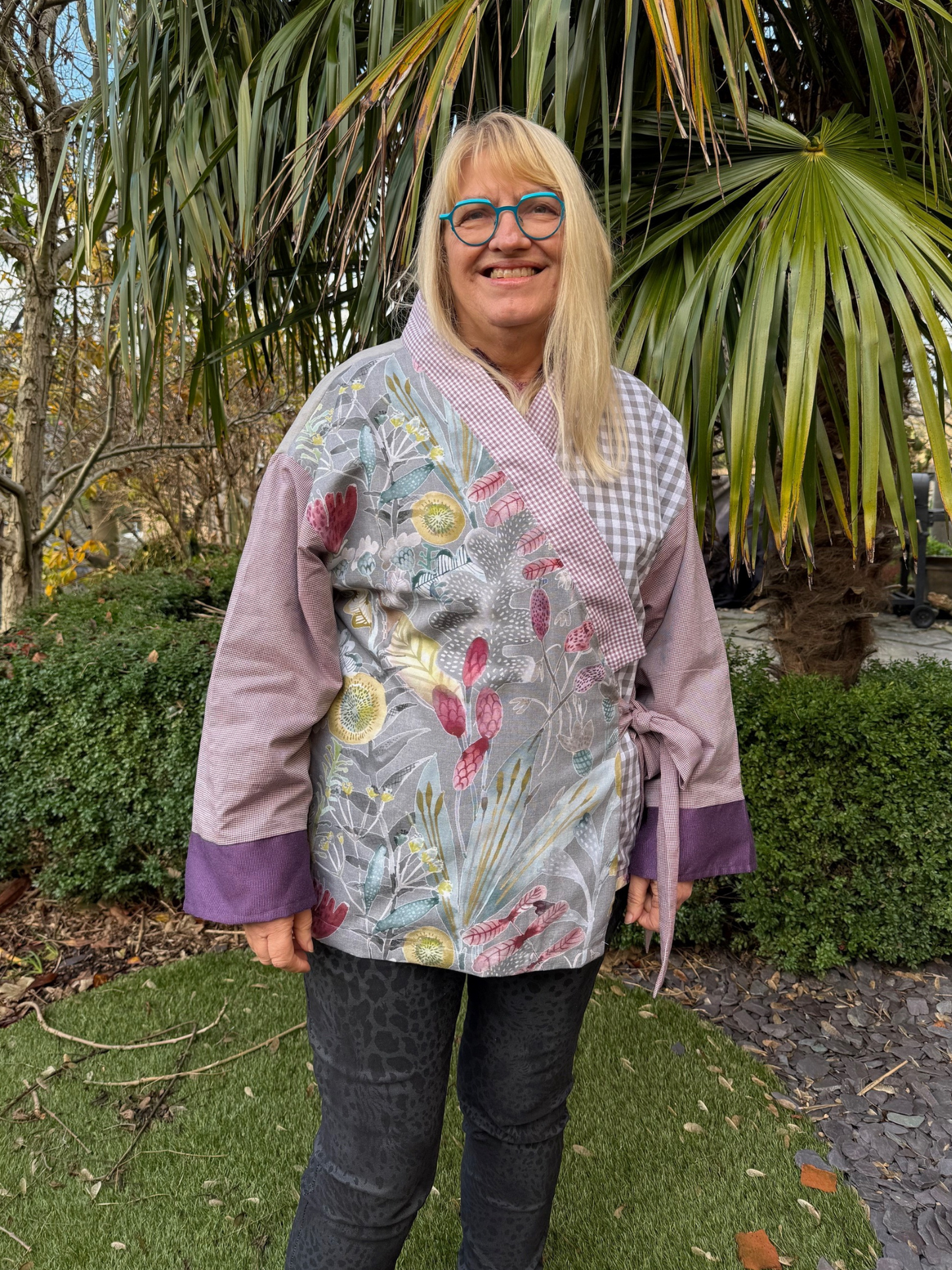 Tea Wrap Jacket Pattern PDF - Sizes S-5XL