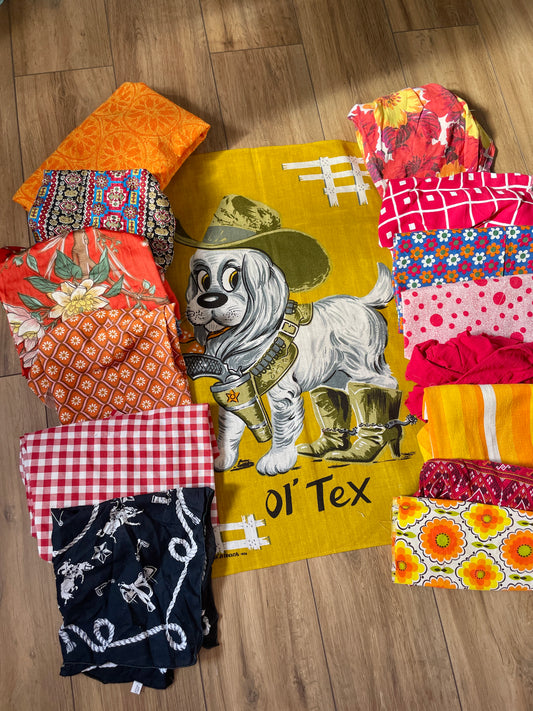 Tea Towel Custom Garment - Howdy Doggy