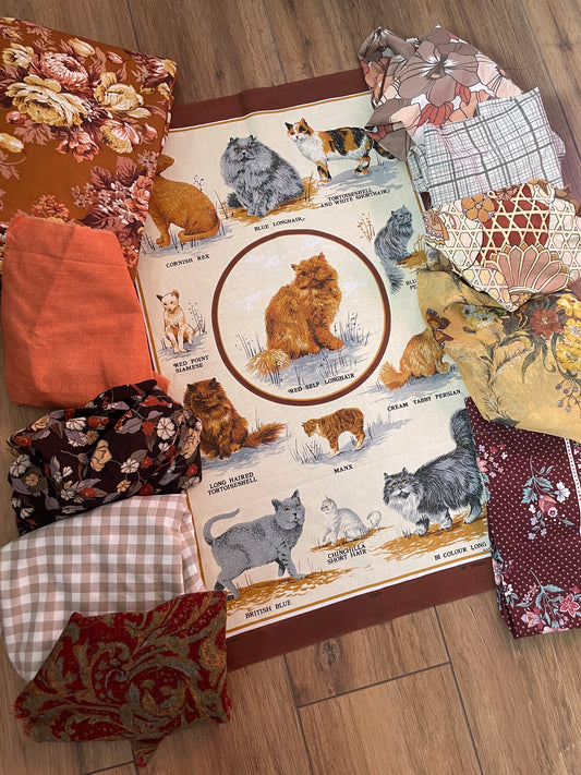 Tea Towel Custom Garment - My Cat Dream