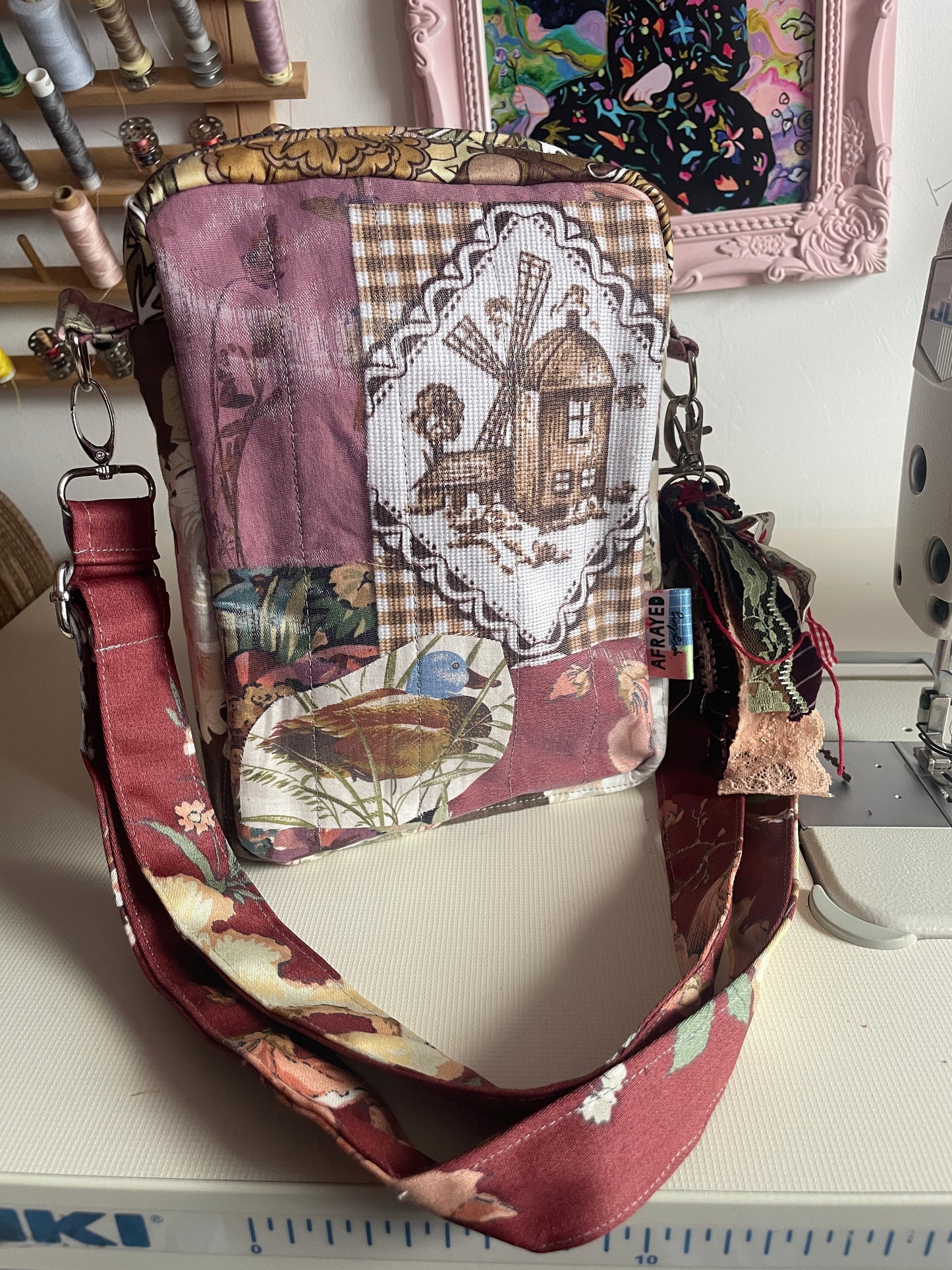 Collage Crossbody Bag Medium