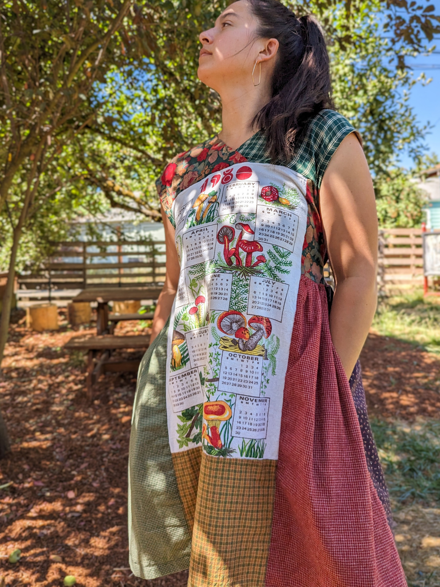 Joy Mini Tea Towel Dress Pattern PDF - Sizes XS-5XL